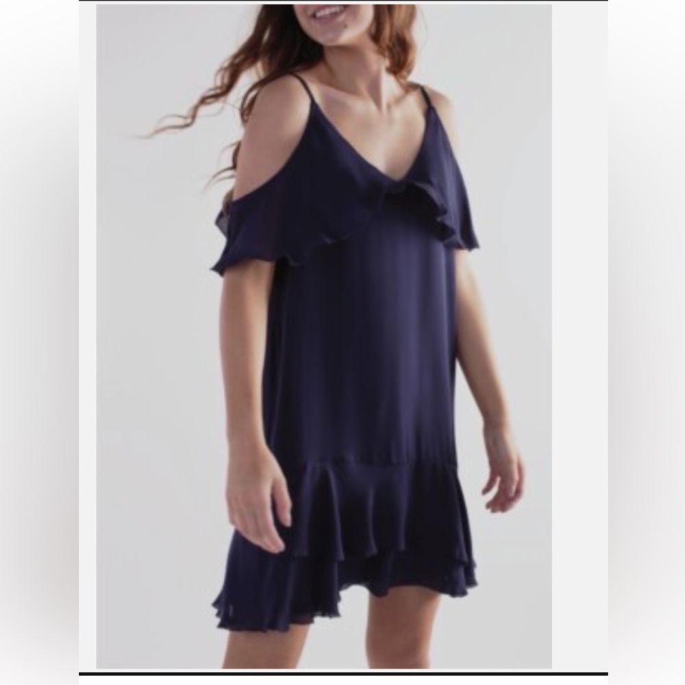 Parker Henrietta Navy Dress